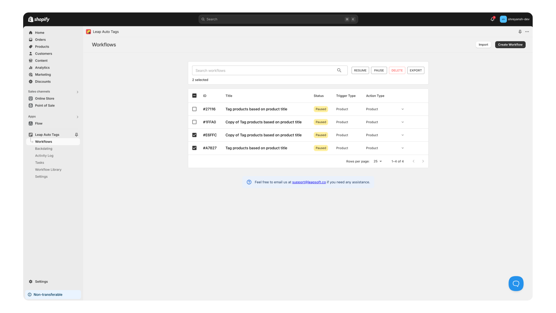 Enhanced Workflow Management